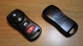 Корпус для ремоута NISSAN, 4 кнопки (kn016)