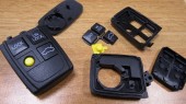 Корпус ремоута выкидного ключа VOLVO, 4 кнопки (kvo015)