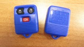 Корпус для ремоута FORD, 3 кнопки, синий (kf041)