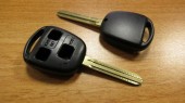 Корпус ключа зажигания для TOYOTA, 3 кнопки, toy43 (kt009)