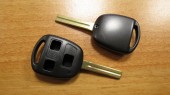 Корпус ключа зажигания для TOYOTA, 3 кнопки, toy48 (kt002)