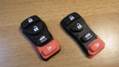 Кнопки для ремоута NISSAN, 4 кнопки (kn010)