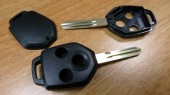 Корпус ключа зажигания SUBARU, 3 кнопки, nsn14 (ksub023)