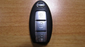 Смарт-ключ Nissan Serena, 3 кнопки, Push to Start, ID-4A, Япония, правый руль (kn112)