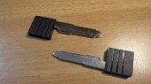 Заготовка ключа Мазда с местом для установки чипа, для Smart Key (km001)