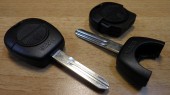 Заготовка ключа зажигания для NISSAN, 2 кнопки (kn024)