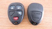 Корпус ремоута для BUICK, 3+1 кнопка "паника" (kbu033)