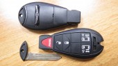 Корпус для SmartKey CHRYSLER, 4+1 кнопка "паника" (kchr033)