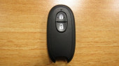 Смарт-ключ Nissan, 2 кнопки, OMRON, HITAG3, id47, Япония, правый руль (kn115)