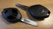 Заготовка ключа зажигания для MITSUBISHI, с местом для установки трансмиттера 3 кнопки (kmit004)