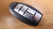 Смарт-ключ Nissan, 5 кнопок, Япония, правый руль (kn076)