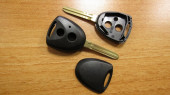Корпус ключа зажигания для TOYOTA, DAIHATSU, 2 кнопки, toy43 (kt267)
