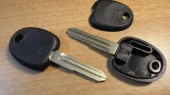 Заготовка ключа для Hyundai с местом для чипа, hyn7 (khy002)