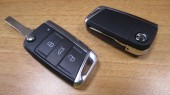 Корпус выкидного ключа для VolksWagen, 3 кнопки (kvw038)