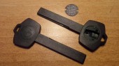 Заготовка пластикового чип ключа БМВ (kbm028)