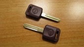 Заготовка ключа зажигания для NISSAN, с местом для чипа, без заглушки. (kn090)