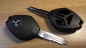 Заготовка ключа зажигания для MITSUBISHI, с местом для установки трансмиттера 3 кнопки (kmit005)