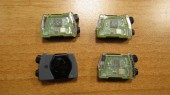 Трансмиттер Тойота 2 торцевые кнопки, 315MHz, Япония, правый руль.(kt246)