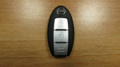 Смарт-ключ Nissan X-Trail NT32, Serena, Kicks, 2 кнопки, Push to Start, ID-4A, Япония, правый руль (kn113)