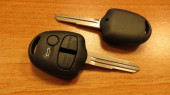 Корпус ключа зажигания MITSUBISHI, 3 кнопки, right (kmit051)