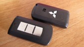 SmartKey для MITSUBISHI Outlander, Delica D5, 2 кнопки, 2008-, правый руль, JP (kmit045)