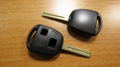 Корпус ключа зажигания для LEXUS, 2 кнопки, toy48 (kl007)