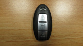Смарт-ключ Infiniti 3 кнопки, ID-46, HITAG 2, Япония, правый руль (kinf002)